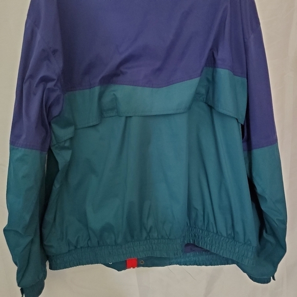 Color-blocked Windbreaker Men's Size XL Retro Performance Jacket Hiking Sporty - Picture 8 of 14